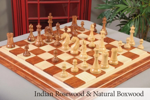 The Camaratta Collection - The Herman Steiner Commemorative Series Chess Pieces - 5.0" King