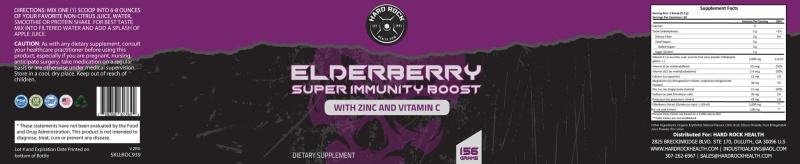 Elderberry Super Immunity Boost- 156 Grams