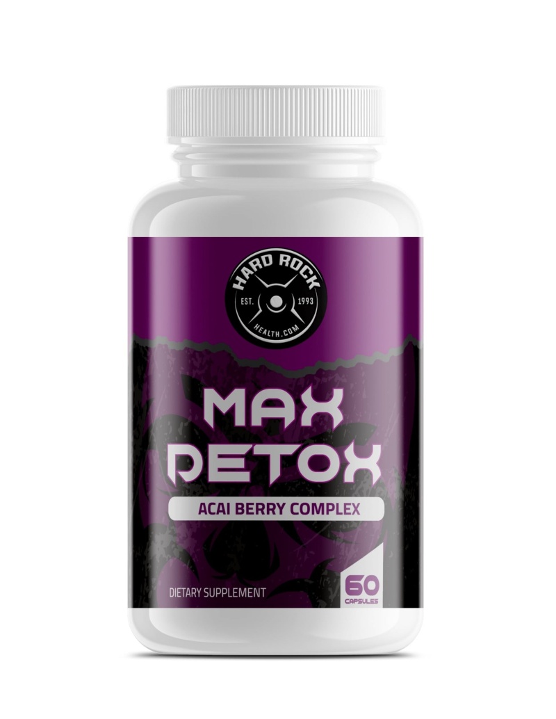 Max Detox Acai Berry Complex- 100% Natural 60 Capsules