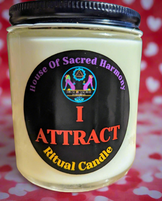 I Attract Soy Wax Ritual Candle (8oz)