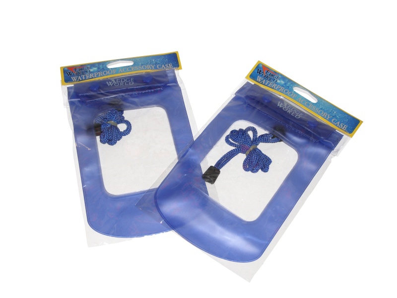 Edge World Waterproof Accessory Bag Pouch W/Lanyard - Default Title