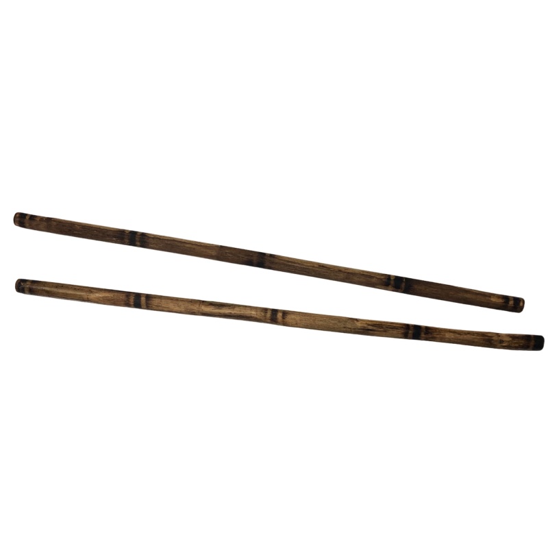 Escrima Kali Arnis Rattan 2 Stick Set Plain No Skin 28"X7/8"
