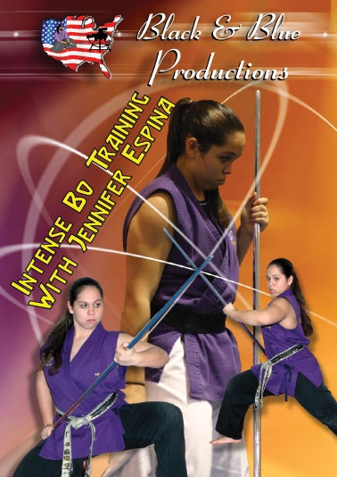 Tournament Karate Intense Bo Staff Training Techniques Dvd Jennifer Espina