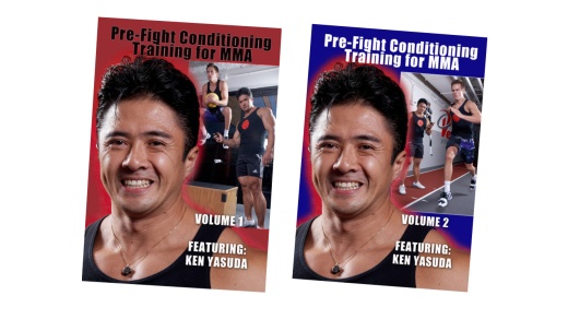 2 Dvd Set Prefight Conditioning Training Mma Wrestling - Ken Yasuda Japan Champ Dvds