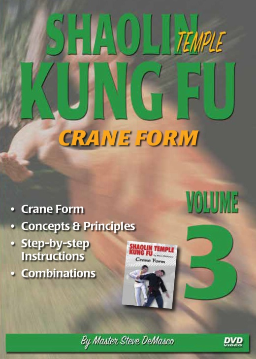 Shaolin Kung Fu #3 DVD Steve DeMasco Crane Form Concepts Principles Applications - Physical
