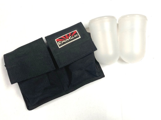 Ronin Gear Dual 50Rd Paintball Pods + Pouch Set