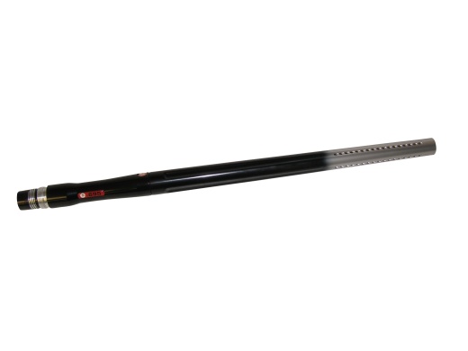 Autococker Evil Pipe 18" .695 Big Bore Silver Tip Black Sniper Paintball Barrel