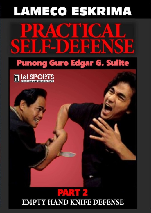 Lameco Eskrima Practical Self Defense #2 Hand Knife Defense DVD by Edgar Sulite