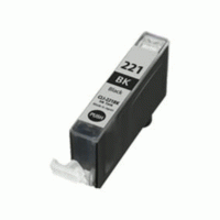 Compatible Black Ink Cartridge (With New Chip) For Canon Cli-221Bk (2946B001)