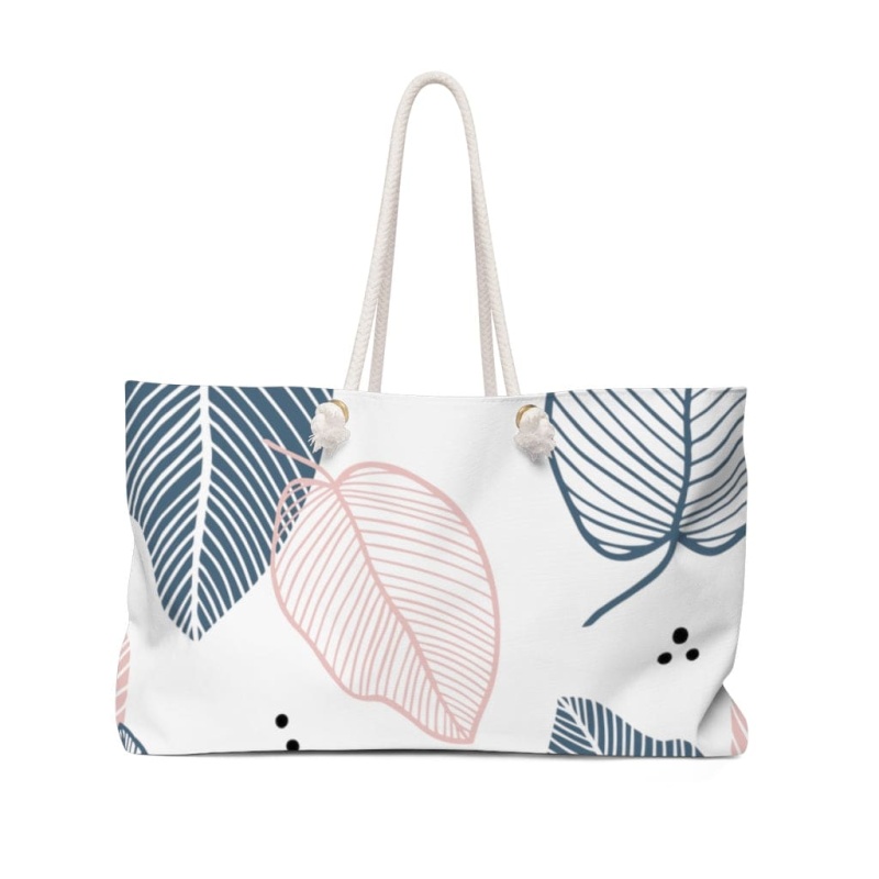 Camera Pastel Pattern Print Leather Tote Bag main image 1
