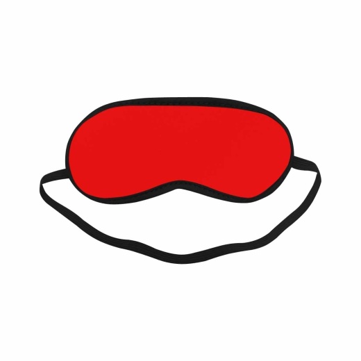 Red Sleeping Mask