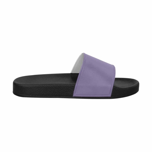 Mens Slide Sandals | Purple Haze Flip Flops by Uniquely You | Iaa