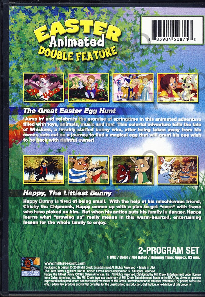 Easter Animated Double Feature: The Great Easter Egg Hunt/Happy: The Littlest Bunny