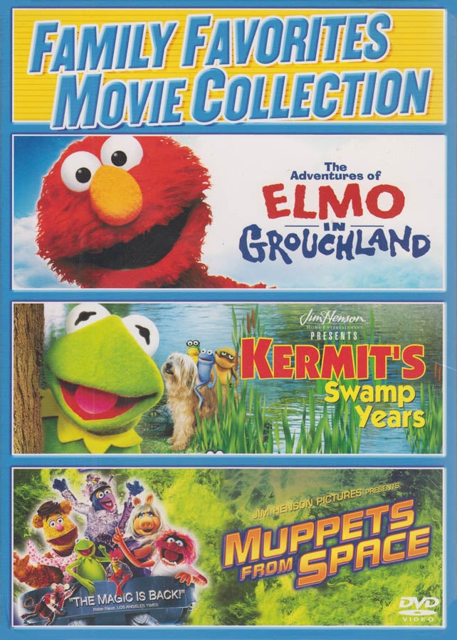 The Adventure Of Elmo In Grouchland / Kermit S Swamp Years / Muppets ...