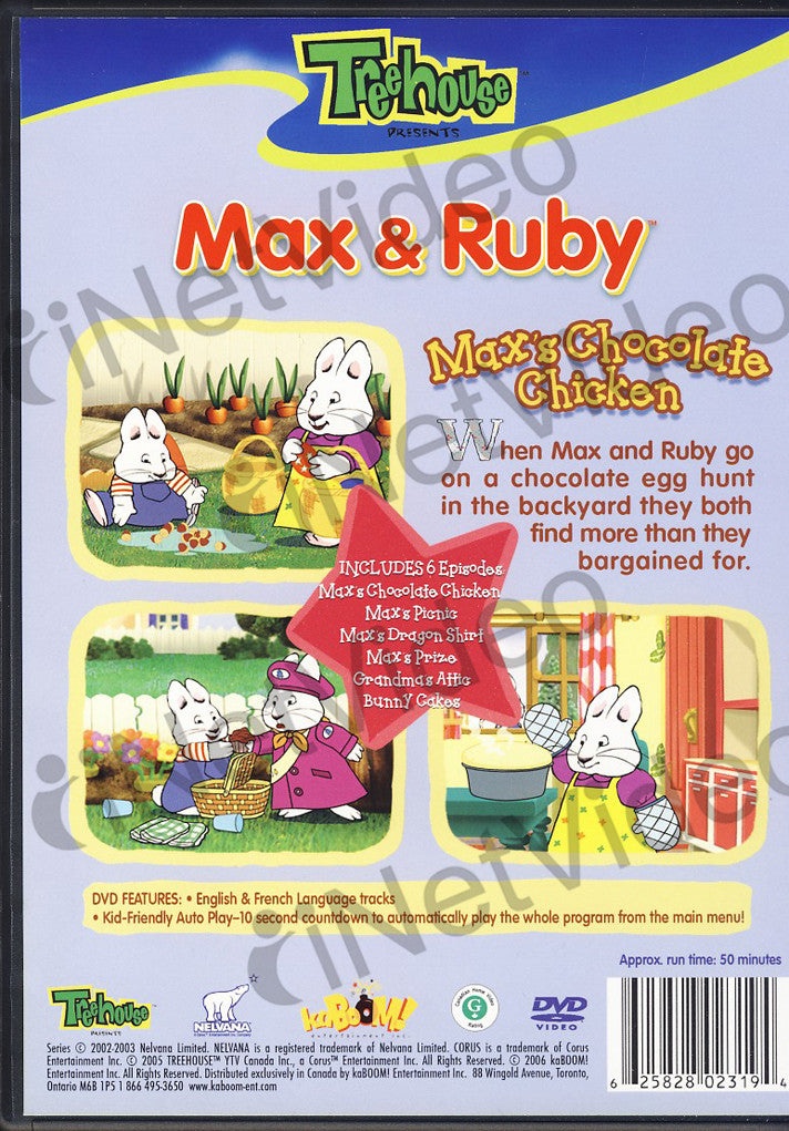 Max And Ruby - Max's Chocolate Chicken