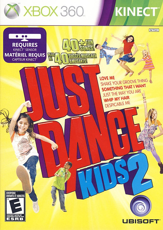 Just Dance Kids 2 (Kinect) (Bilingual Cover) (Xbox360) - Used