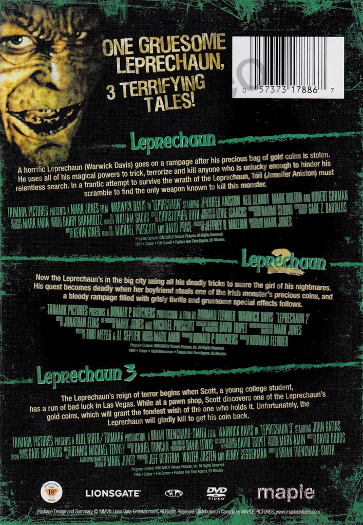 Leprechaun Triple Feature (Keepcase)