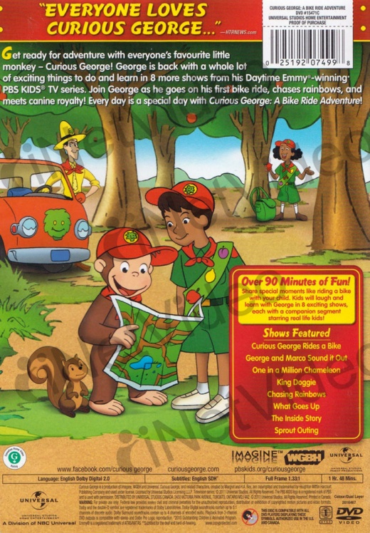 Curious George - A Bike Ride Adventure