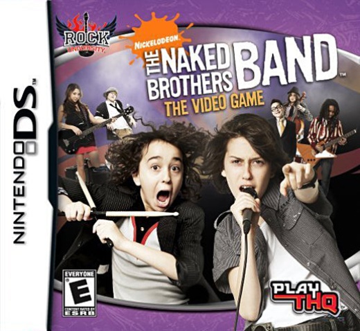 Rock University Presents: The Naked Brothers Band The Video Game (Bilingual Cover)