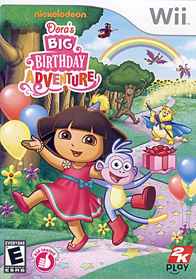 Dora The Explorer - Dora's Big Birthday Adventure (Nintendo Wii)