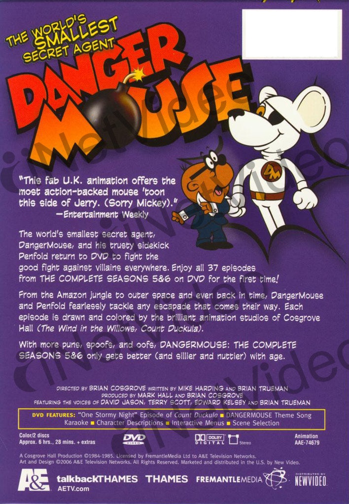 Danger Mouse - The Complete Seasons 5 And 6 (Boxset)