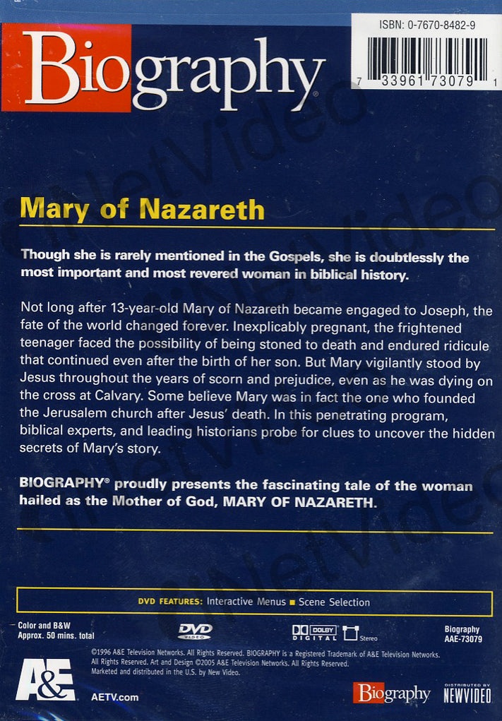 Mary Of Nazareth (Biography)