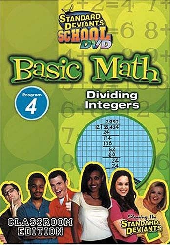 Standard Deviants School - Basic Math - Vol. 4 - Dividing Integers