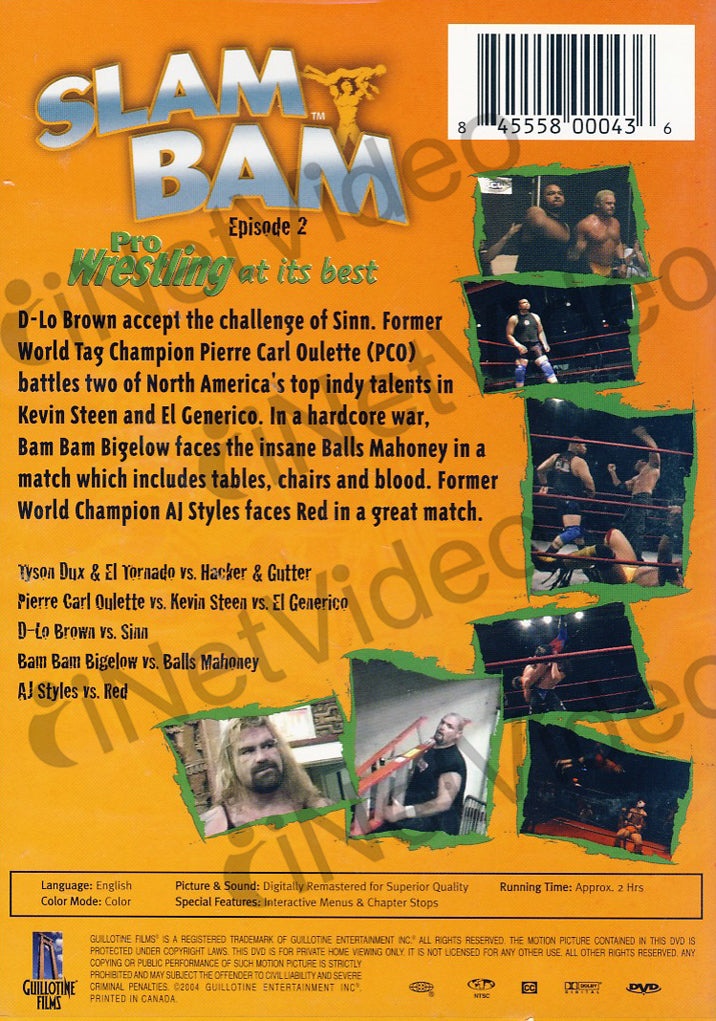 Slam Bam, Episode 2: Bam Bam Bigelow And More (Collectors Series)