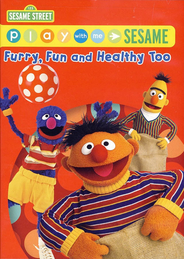 Furry Fun And Healthy Too - Play With Me Sesame - (Sesame Street)