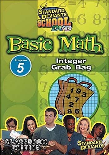 Standard Deviants School - Basic Math - Program 5 - Integer Grab Bag (Classroom Edition)