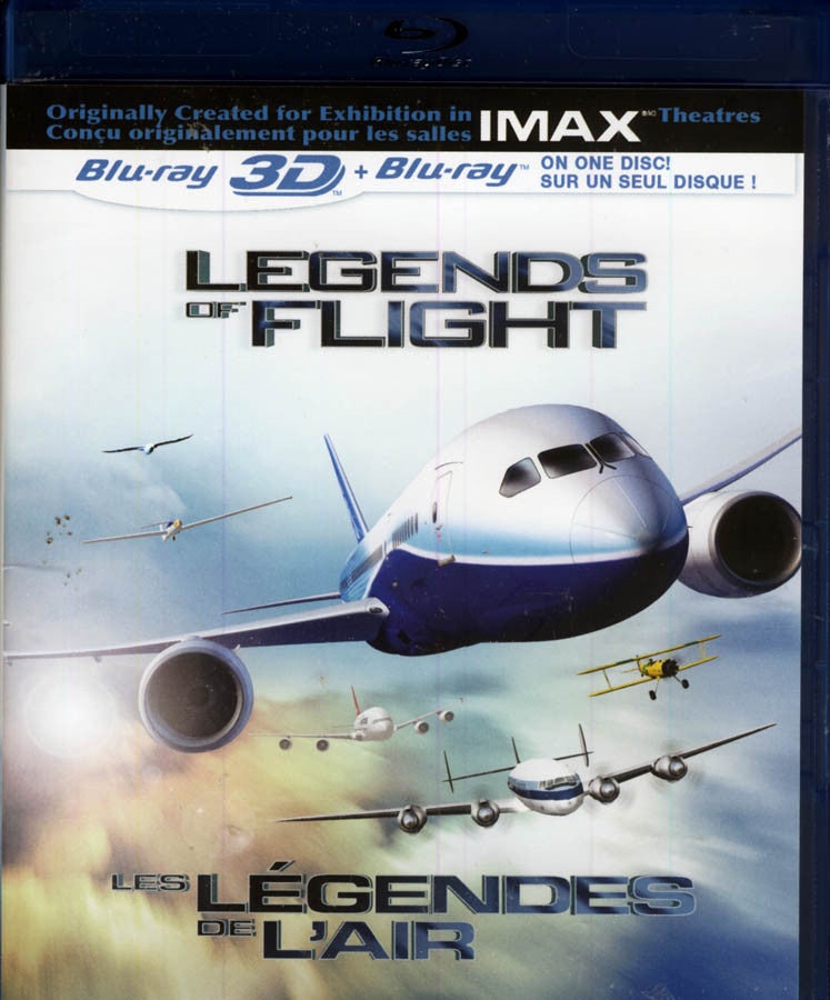 Legends Of Flight (Imax) (Bilingual) (Blu-Ray 3D + Blu-Ray) (Blu-Ray)