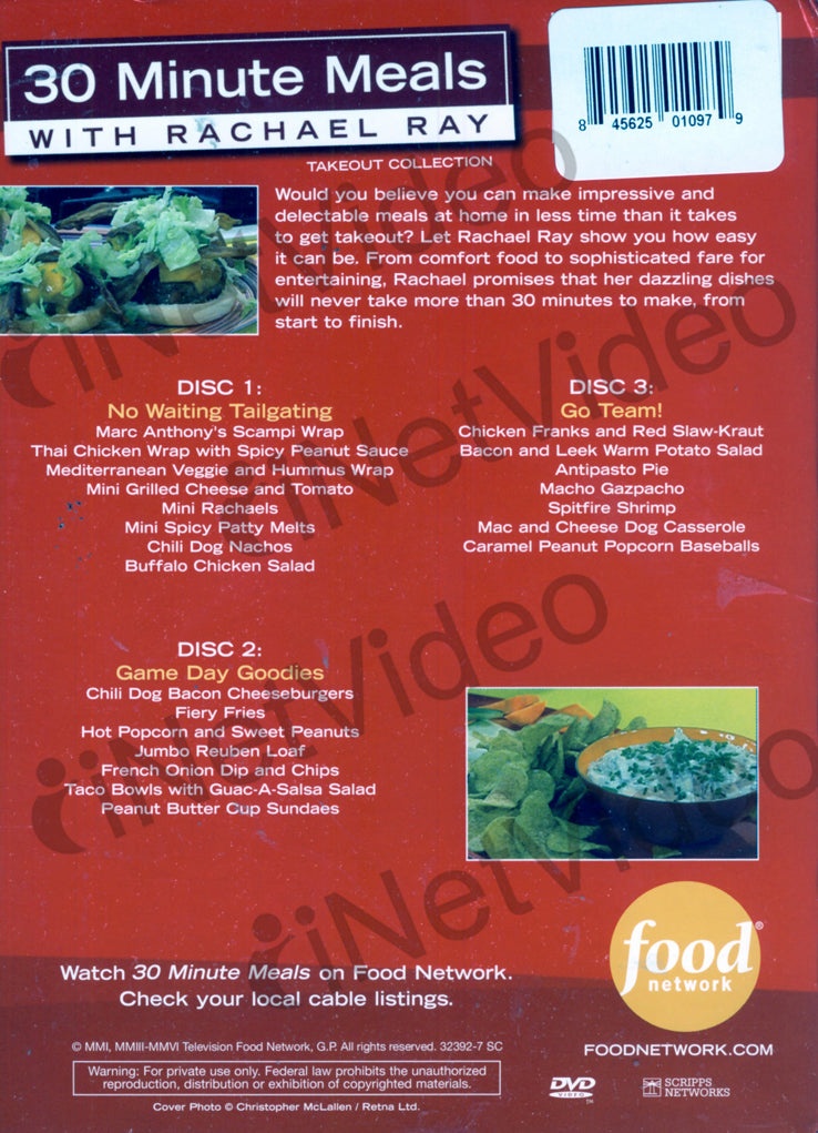 30 Minute Meals With Rachael Ray Sport Night Snacks (Boxset)