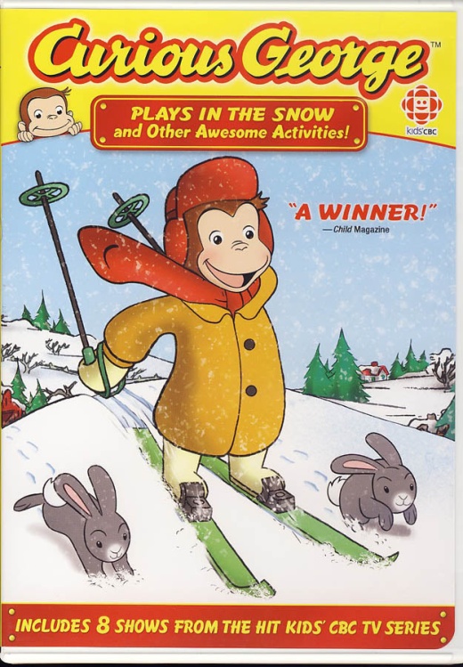 Curious George - Plays In The Snow And Other Awesome Activities DVD