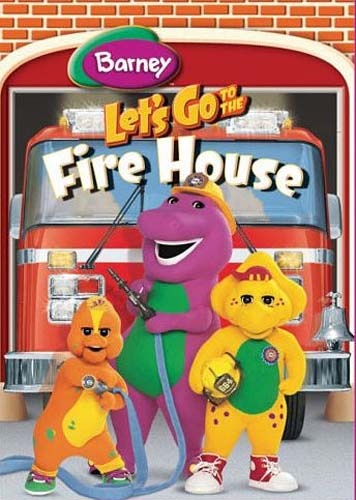 Barney - Let's Go To The Fire House DVD