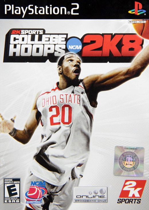 College Hoops 2K8 (Bilingual Cover) (Playstation2)