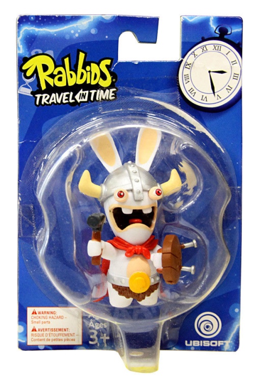 Rabbids Travel In Time Viking With Hammer Figure Toy