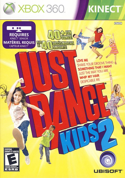 Just Dance Kids 2 (Kinect) Bilingual Cover for Xbox 360 - Used