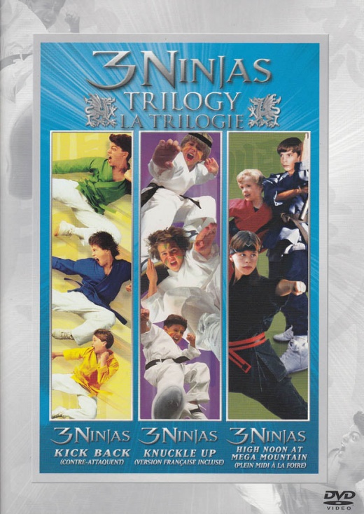 3 Ninjas Trilogy (3 Ninja Kick Back, 3 Ninja Knuckle Up, 3 Ninja High Noon At Mega Mountain) DVD