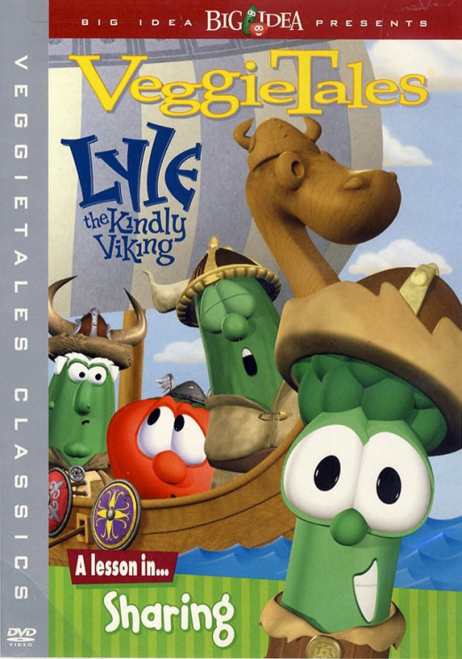 Veggietales - Lyle The Kindly Viking (Grey Border)