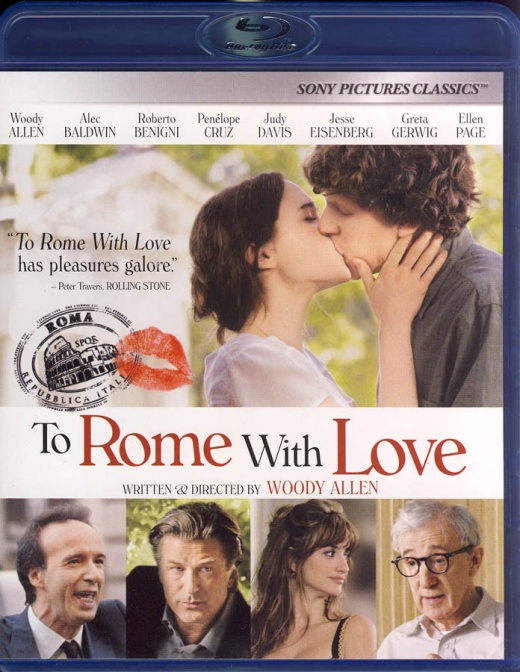 To Rome With Love (Blu-Ray)
