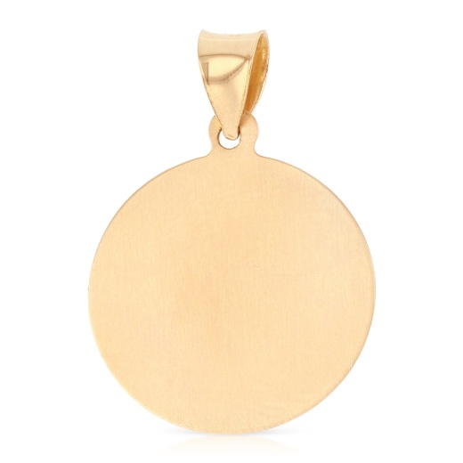 14K Gold St. Michael Charm Pendant - Ioka