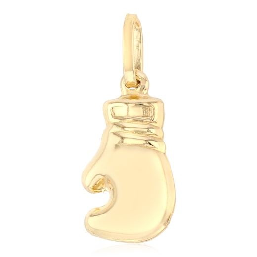 14K Gold Single Boxing Glove Charm Pendant - Ioka