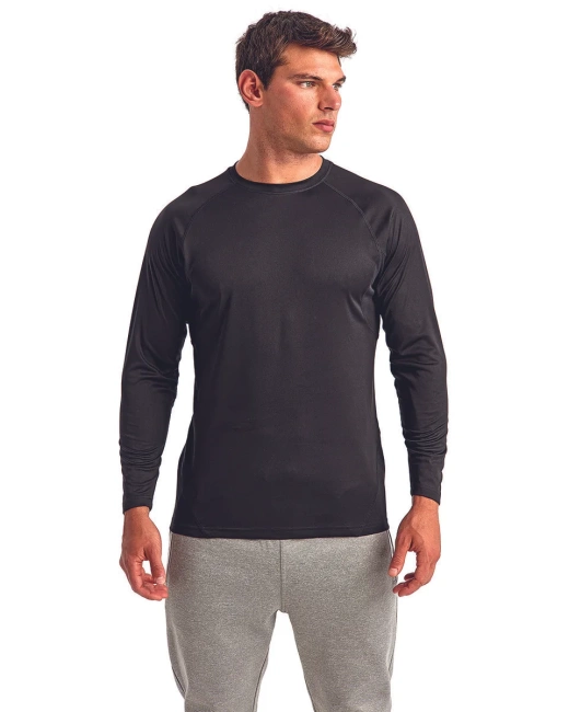 Unisex Panelled Long-Sleeve Tech T-Shirt