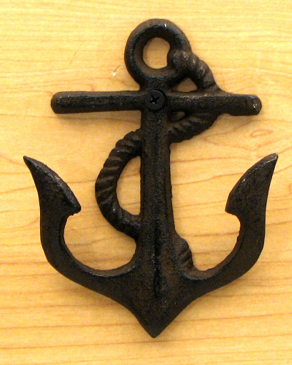 Cast Iron Small Anchor Hook 40 Pieces