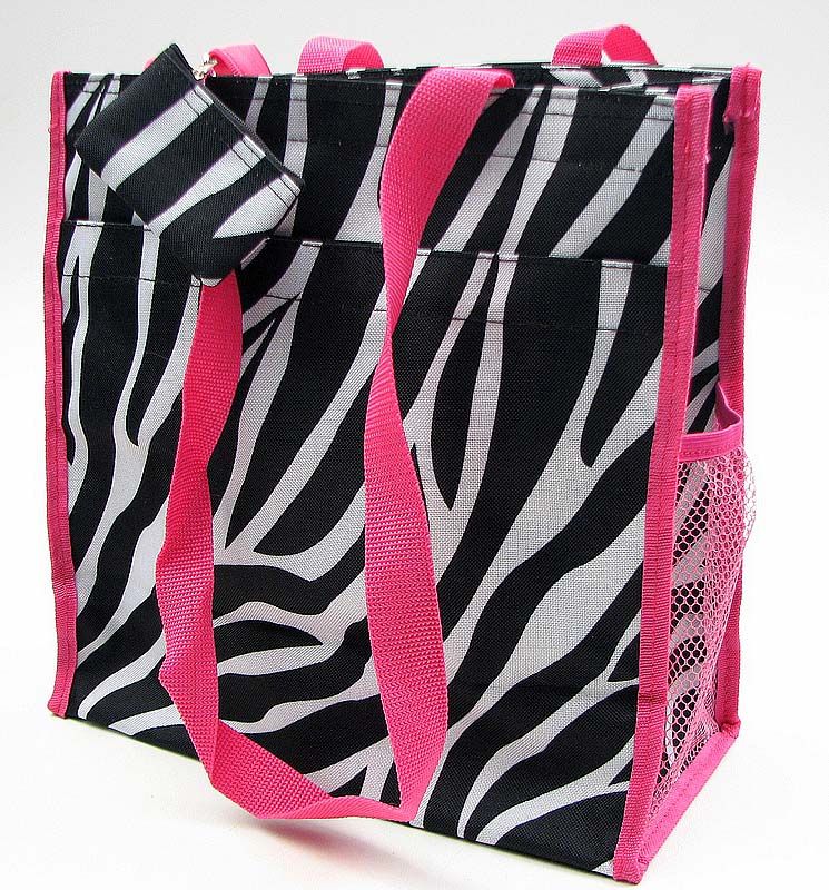 Zebra Carry All Bag/Purse