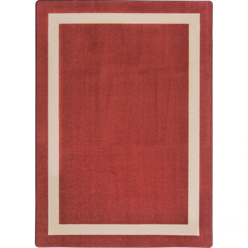 Portrait 7'8" X 10'9" Area Rug In Color Wine