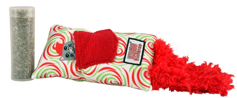 kong kickeroo cuddler cat toy