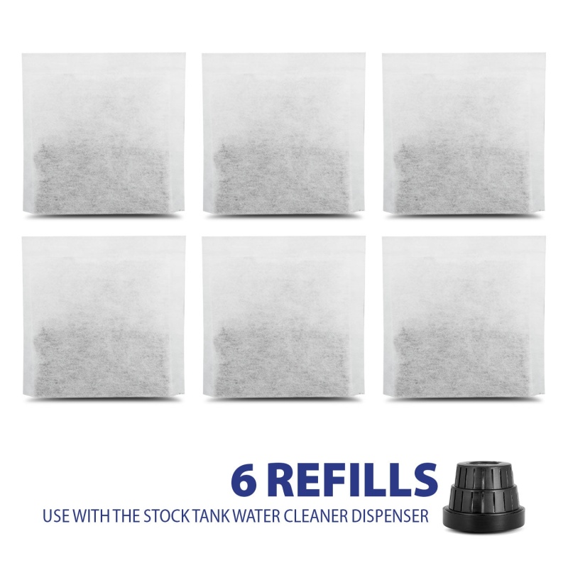 Refill Stock Stock Tank Water Cleaner Refills, 6 Pack