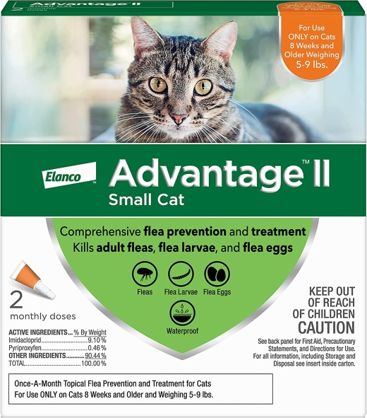 Advantage II For Cats - Effective Flea Control and Prevention