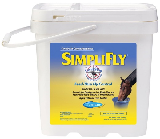 SimpliFly Feed-Thru Fly Control with LarvaStop